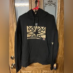 Men's Fanatics Branded Black Vegas Golden Knights Authentic Hoodie